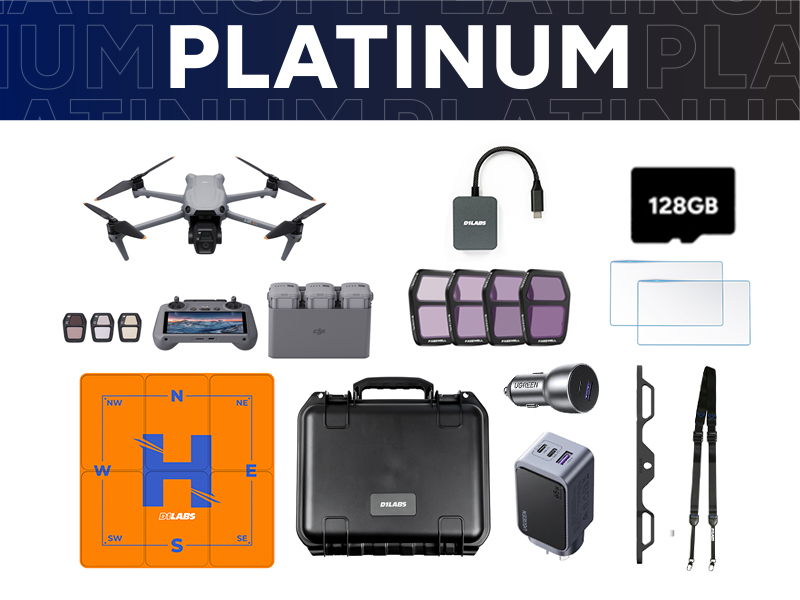 DJI Air 3S Platinum Combo